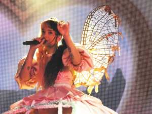 Picture of artist Melanie Martinez performing at All Things Go in 2019